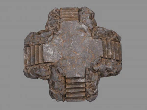 Staris Rock 01 3D Model