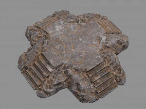 Staris Rock 01 3D Model