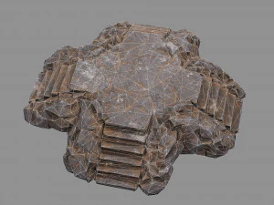 Staris Rock 01 3D Model