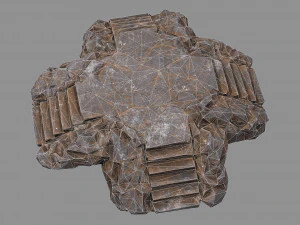 Staris Rock 01 3D Model
