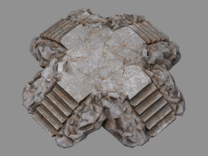 Staris Rock 02 3D Model