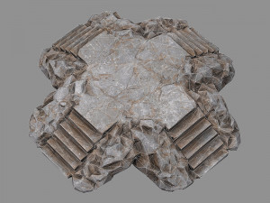 Staris Rock 02 3D Model
