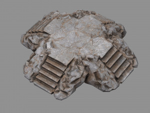 Staris Rock 02 3D Model