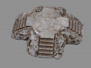 Staris Rock 02 3D Model