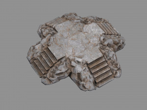 Staris Rock 02 3D Model