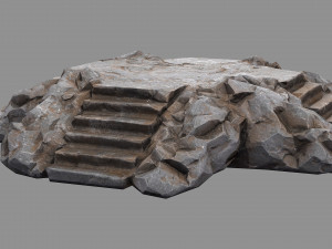 Staris Rock 02 3D Model