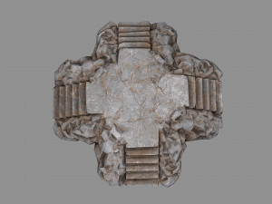 Staris Rock 02 3D Model