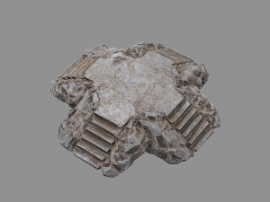 Staris Rock 02 3D Model