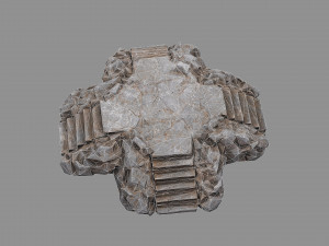 Staris Rock 02 3D Model