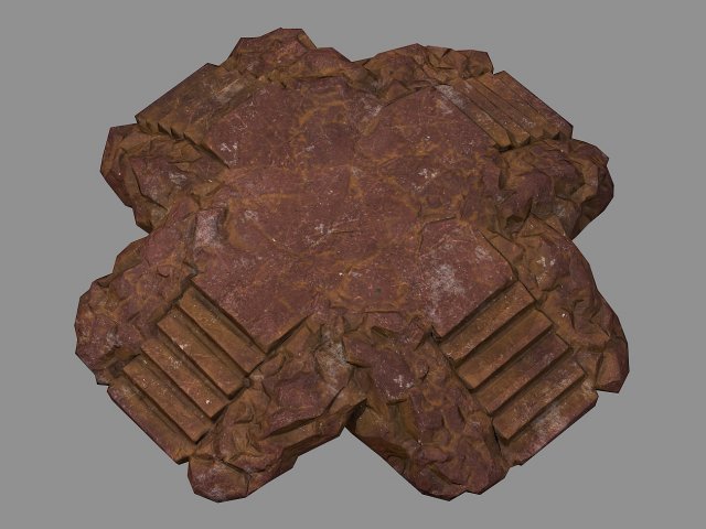 Staris Rock 03 3Dモデル .c4d .max .obj .3ds .fbx .stl .blend 