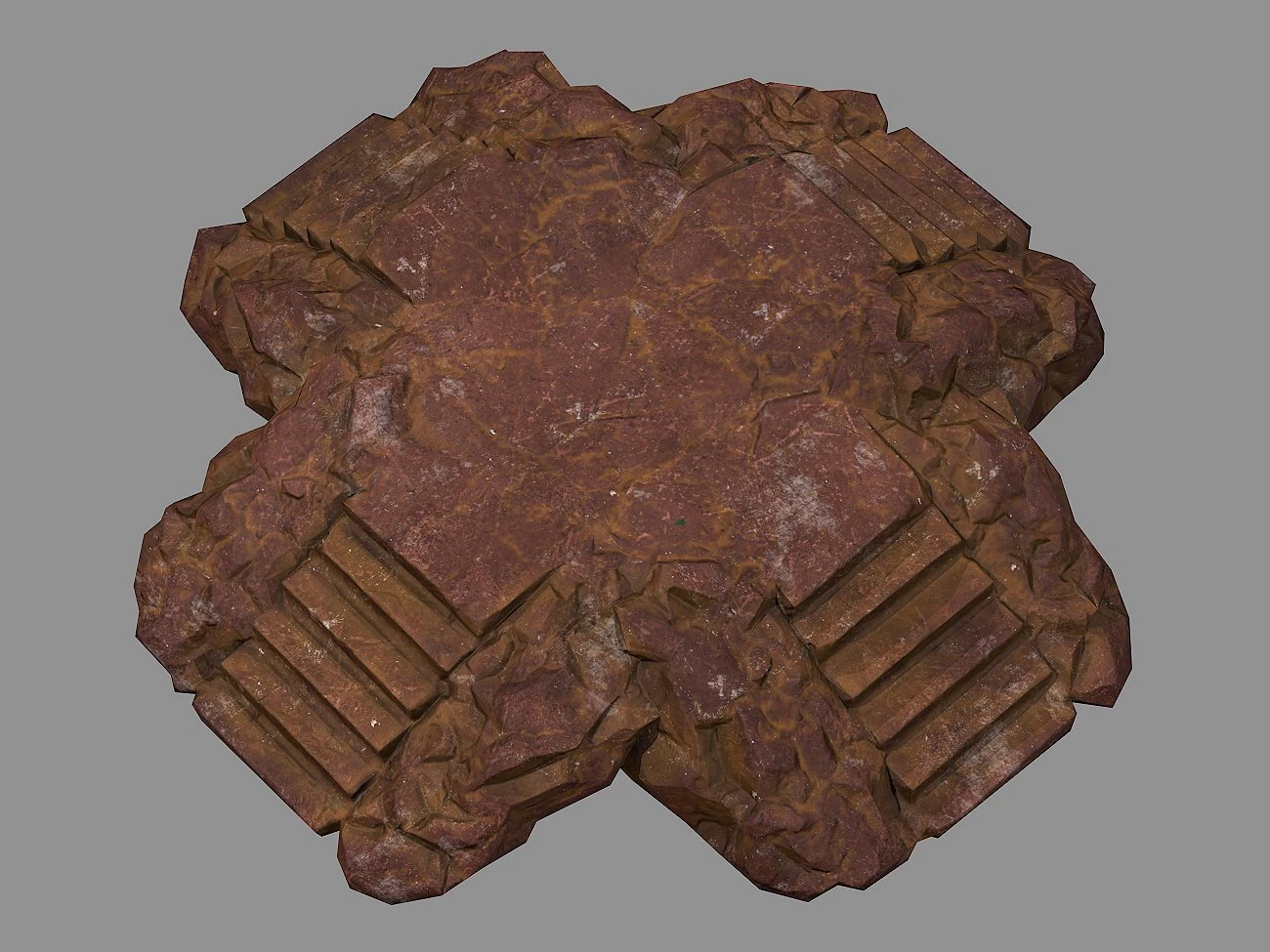 Staris Rock 03 3D Model .c4d .max .obj .3ds .fbx .stl .blend 