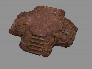 Staris Rock 03 3D Model