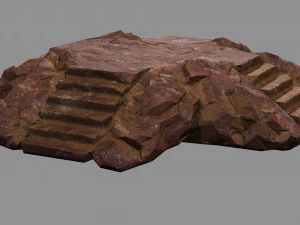 Staris Rock 03 3D Model