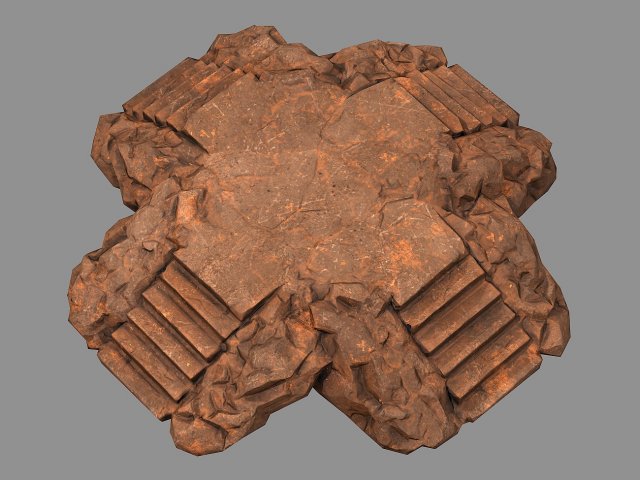 Staris Rock 04 3Dモデル .c4d .max .obj .3ds .fbx .stl .blend