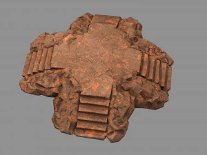 Staris Rock 04 3D Model