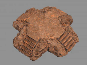 Staris Rock 04 3D Model