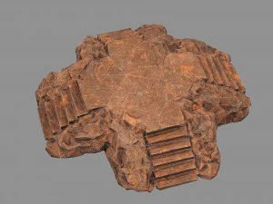 Staris Rock 04 3D Model