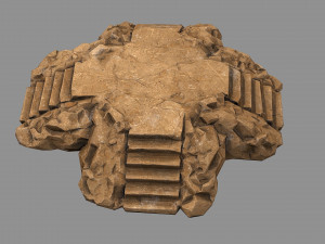 Staris Rock 05 3D Model
