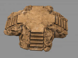 Staris Rock 05 3D Model