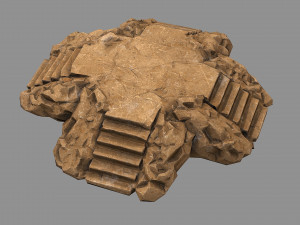 Staris Rock 05 3D Model