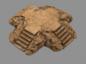 Staris Rock 05 3D Model