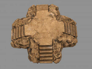 Staris Rock 05 3D Model
