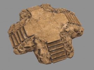 Staris Rock 05 3D Model