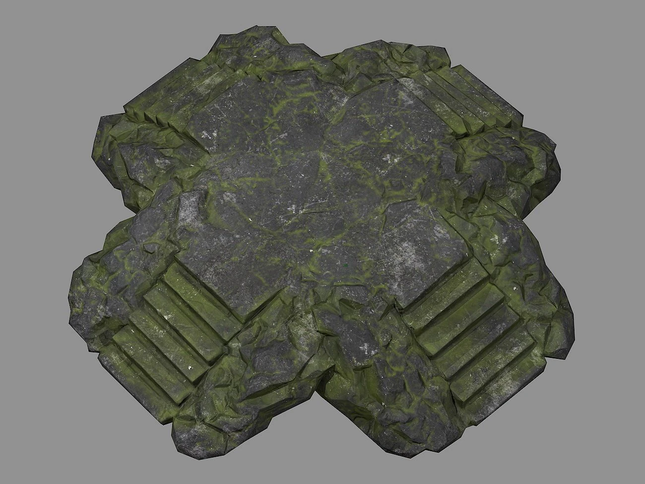 Staris Rock 06 3D Model .c4d .max .obj .3ds .fbx .stl .blend 
