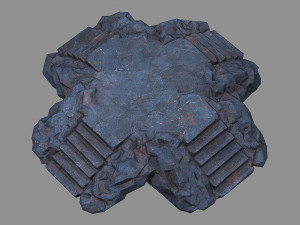 Staris Rock 07 3D Model
