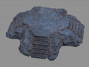 Staris Rock 07 3D Model