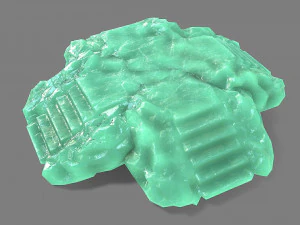 Staris Rock 09 3D Model