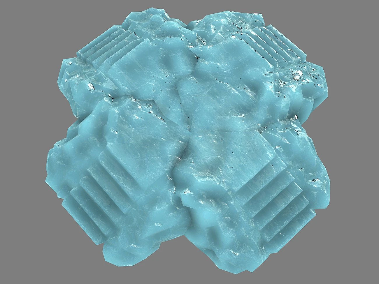 Staris Rock 11 3D Model .c4d .max .obj .3ds .fbx .stl .blend 