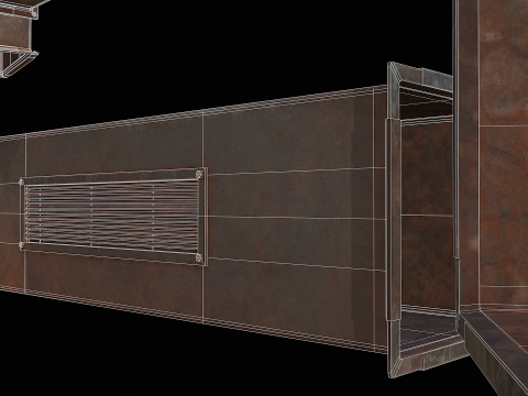 Ventilation Modular PBR 02 Modelo 3D