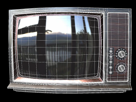 Television PBR 01 3D Model
