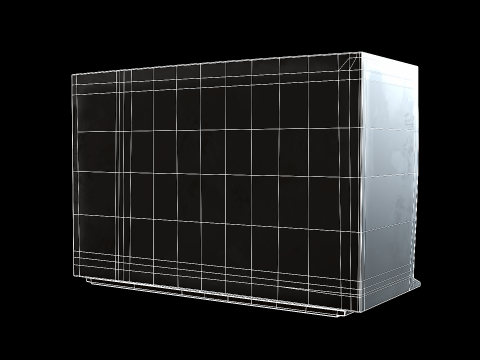 Television PBR 01 3D Модель