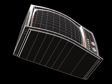 Television PBR 01 3D Model