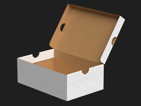 Adidas Shoe Box PBR 01 3D Model