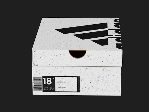 Adidas Shoe Box PBR 01 3Dモデル