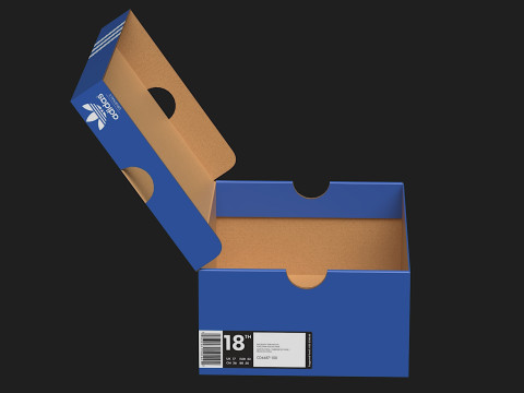 Adidas Shoe Box PBR 02 Modello 3D