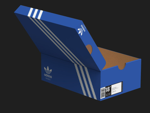 Adidas Shoe Box PBR 02 Modello 3D