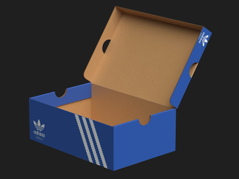 Adidas Shoe Box PBR 02 Modello 3D