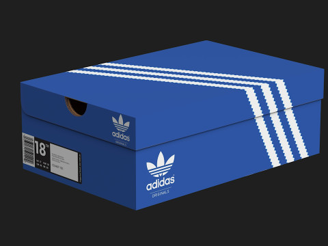 Adidas Shoe Box PBR 02 Modello 3D