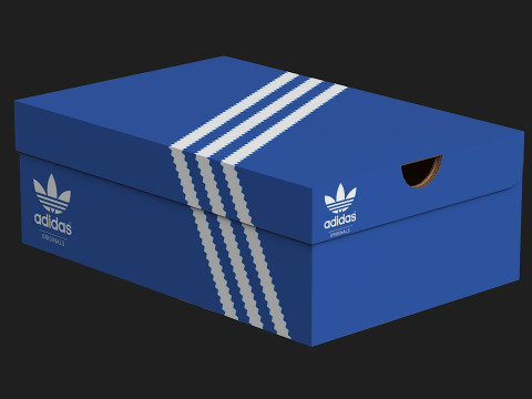 Adidas Shoe Box PBR 02 Modello 3D