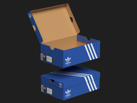Adidas Shoe Box PBR 02 Modello 3D