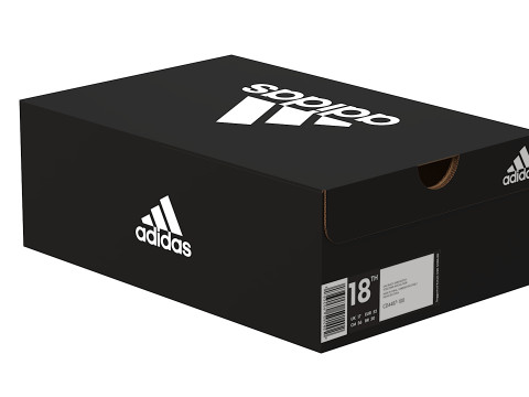 Adidas Shoe Box PBR 05 3D Модель