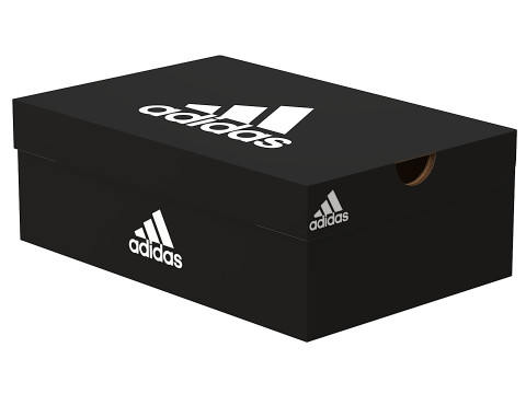Adidas Shoe Box PBR 05 3D Модель