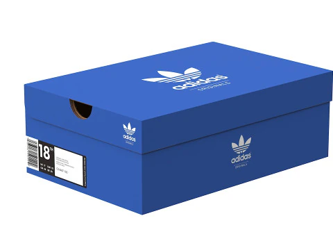 Adidas Shoe Box PBR 06 3D Model