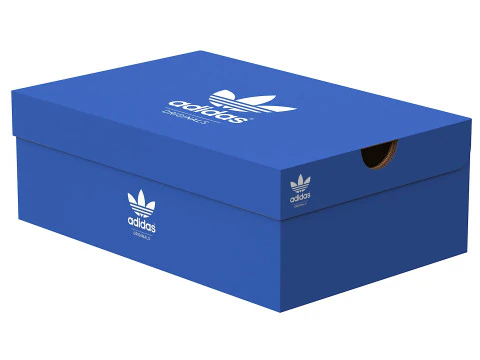 Adidas Shoe Box PBR 06 3D Model