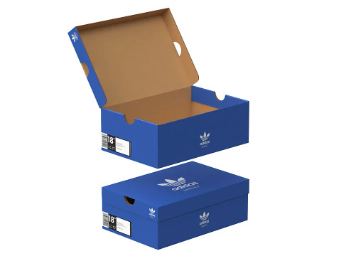 Adidas Shoe Box PBR 06 3D Model