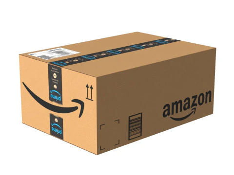 Amazon box 2K PBR 01 3D Model